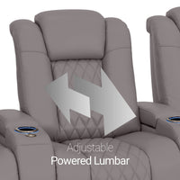 Virtuoso Zero Gravity Home Theater Seating with Heat & Massage Single Recliner