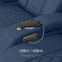 Virtuoso Zero Gravity Home Theater Seating with Heat & Massage Single Recliner