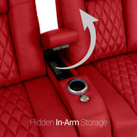Virtuoso Zero Gravity Home Theater Seating with Heat & Massage