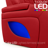 Virtuoso Zero Gravity Home Theater Seating with Heat & Massage
