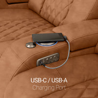 Virtuoso Zero Gravity Home Theater Seating with Heat & Massage Single Recliner