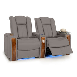 Monaco Italian Leather Home Theater Seating