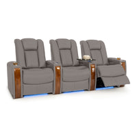 Monaco Italian Leather Home Theater Seating