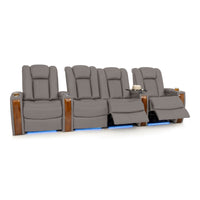 Monaco Italian Leather Home Theater Seating