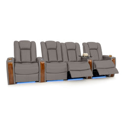 Monaco Italian Leather Home Theater Seating