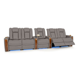 Monaco Italian Leather Home Theater Seating