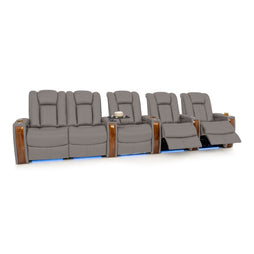 Monaco Italian Leather Home Theater Seating