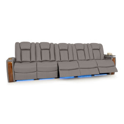 Monaco Italian Leather Home Theater Seating