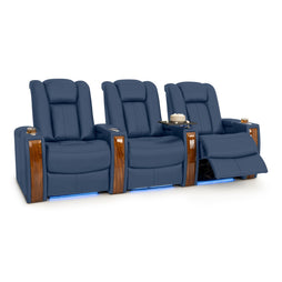 Monaco Italian Leather Home Theater Seating