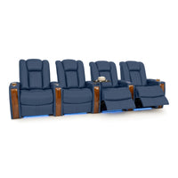 Monaco Italian Leather Home Theater Seating