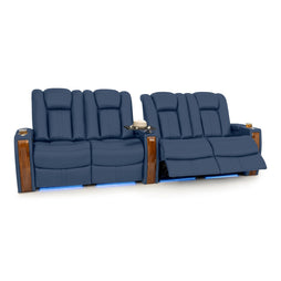 Monaco Italian Leather Home Theater Seating