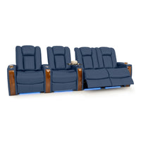 Monaco Italian Leather Home Theater Seating