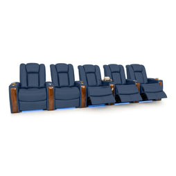Monaco Italian Leather Home Theater Seating