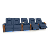 Monaco Italian Leather Home Theater Seating