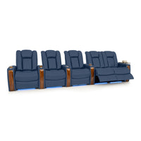 Monaco Italian Leather Home Theater Seating