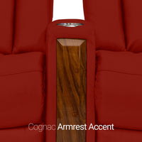 Monaco Italian Leather Home Theater Seating Single Recliner