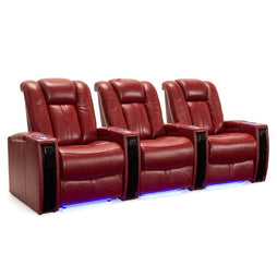 Monaco Italian Leather Home Theater Seating