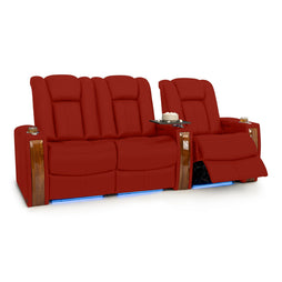Monaco Italian Leather Home Theater Seating