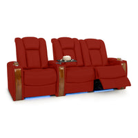Monaco Italian Leather Home Theater Seating