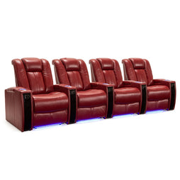 Monaco Italian Leather Home Theater Seating