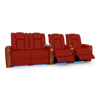 Monaco Italian Leather Home Theater Seating