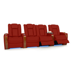Monaco Italian Leather Home Theater Seating