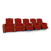 Monaco Italian Leather Home Theater Seating