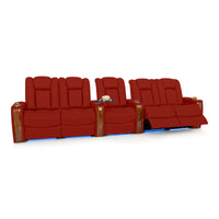 Monaco Italian Leather Home Theater Seating