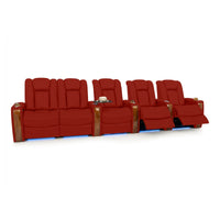Monaco Italian Leather Home Theater Seating