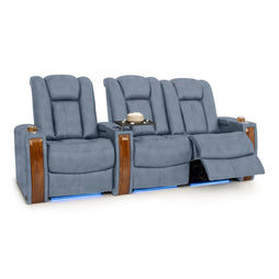 Monaco Italian Leather Home Theater Seating