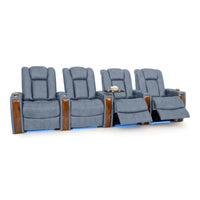 Monaco Italian Leather Home Theater Seating