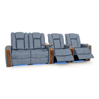 Monaco Italian Leather Home Theater Seating