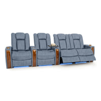 Monaco Italian Leather Home Theater Seating