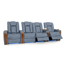 Monaco Italian Leather Home Theater Seating