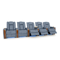 Monaco Italian Leather Home Theater Seating