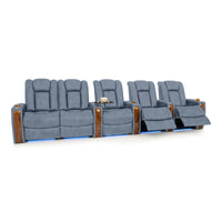 Monaco Italian Leather Home Theater Seating