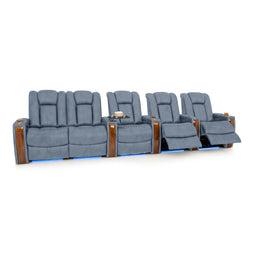 Monaco Italian Leather Home Theater Seating
