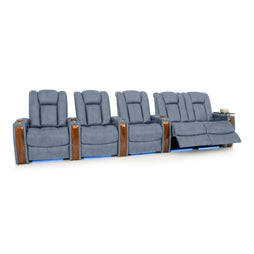 Monaco Italian Leather Home Theater Seating