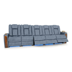 Monaco Italian Leather Home Theater Seating