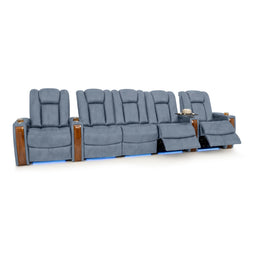 Monaco Italian Leather Home Theater Seating