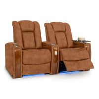 Monaco Italian Leather Home Theater Seating