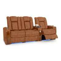 Monaco Italian Leather Home Theater Seating