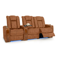 Monaco Italian Leather Home Theater Seating