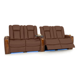 Monaco Italian Leather Home Theater Seating