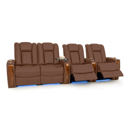 Monaco Italian Leather Home Theater Seating