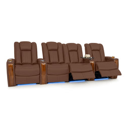 Monaco Italian Leather Home Theater Seating