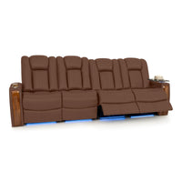Monaco Italian Leather Home Theater Seating