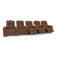Monaco Italian Leather Home Theater Seating