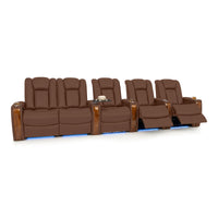 Monaco Italian Leather Home Theater Seating