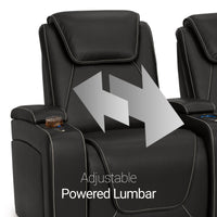 Paladin Italian Leather Heat & Massage Home Theater Seating